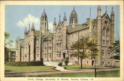 Trinity College, University of Toronto Ontario Canada Postcard Postcard