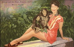 Beauty And The Beast Postcard