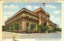 Drexel Institute Of Technology, 32rd and Chestnut Streets Philadelphia, PA Postcard Postcard