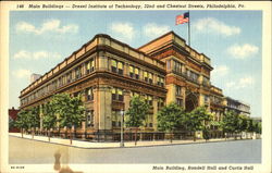 Drexel Institute Of Technology, 32rd and Chestnut Streets Postcard