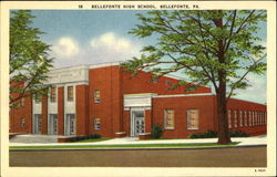 Bellefonte High School Postcard