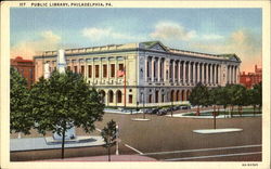 Public Library Postcard
