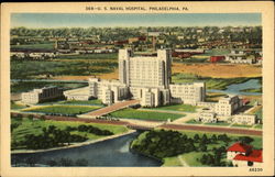 U. S. Naval Hospital Postcard