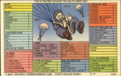 This Is The First Chance I've Had To Write You Postcard