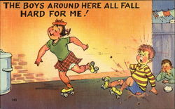 The Boys Around Here All Fall Hard For Me! Postcard