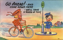 Go Ahead! Postcard