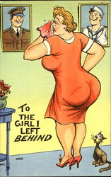 To The Girl I Left Behind Postcard