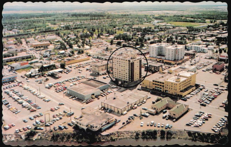 The Polaris Hotel Aerial View Fairbanks Alaska Stu Rothman