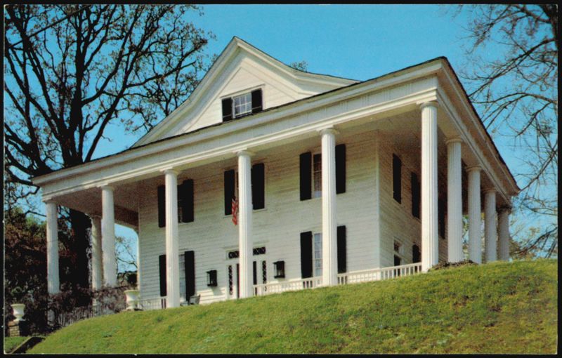 Temple Heights Greek Revival Architecture Columbus Mississippi