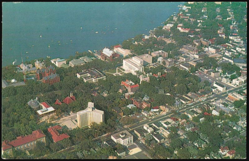 University of Wisconsin Campus and Chadbourne Hall Madison