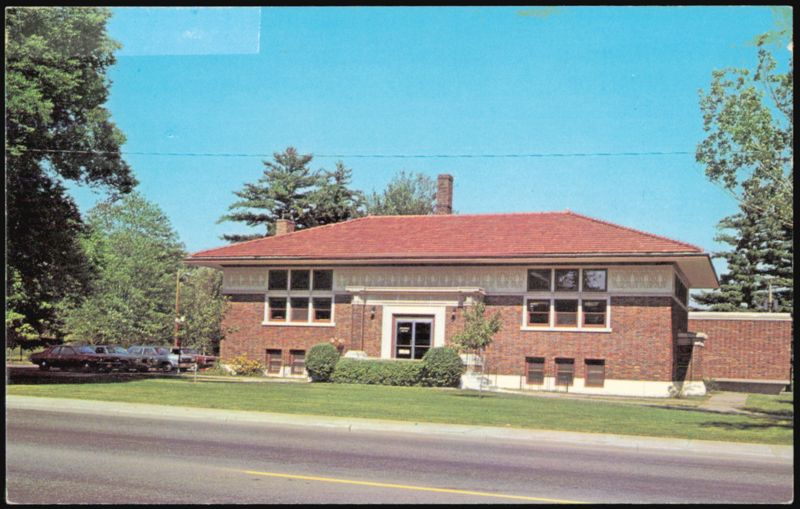 T. B. Scott Free Library Merrill Wisconsin Guy A. Wyman