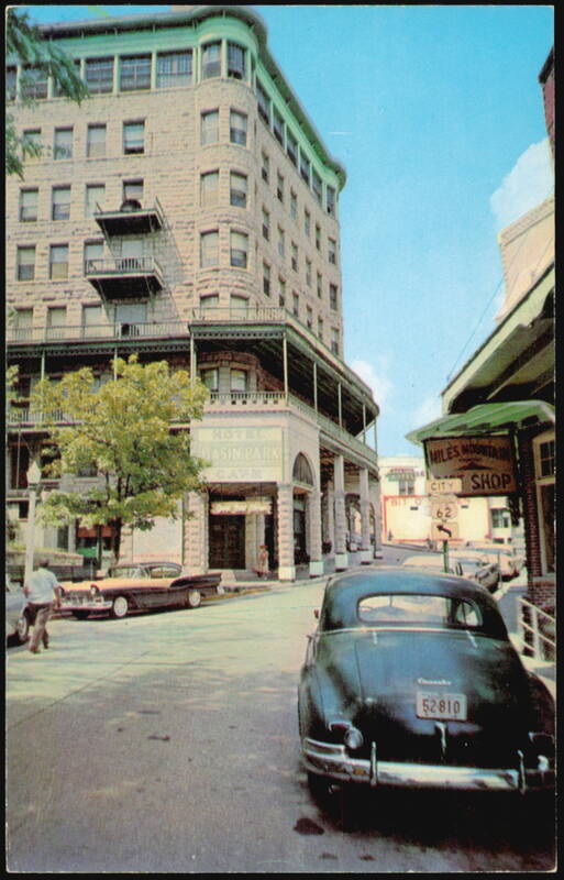 Basin Park Hotel - Ground-level exit on every floor Eureka Springs Arkansas