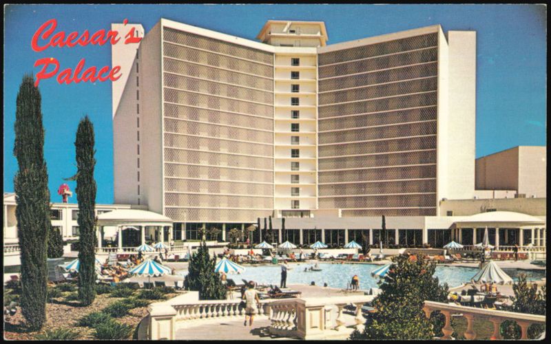Caesar's Palace Pool On the Strip Las Vegas Nevada