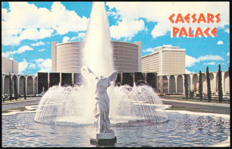 Caesars Palace Hotel Fountain and Statuary Las Vegas Nevada