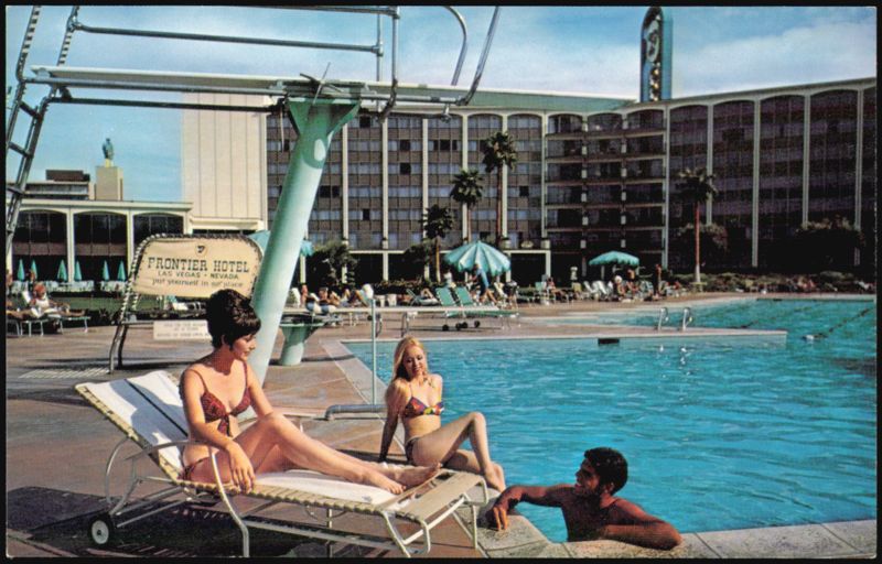 Frontier Hotel Pool, Las Vegas, Nevada