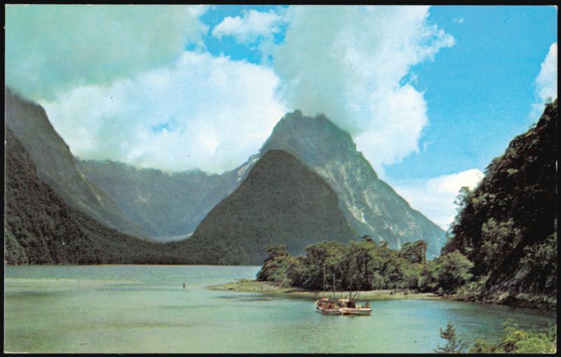 Milford Sound, South Island, Pan Am Promotional New Zealand