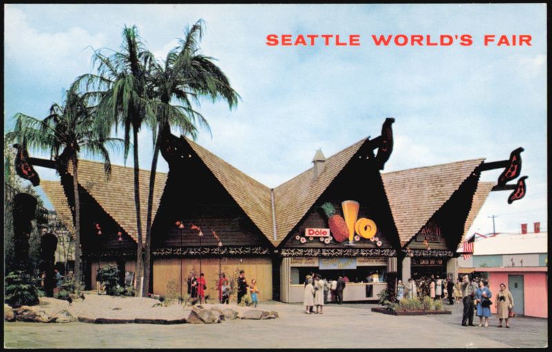 Hawaiian Pavilion at the Seattle World's Fair Washington
