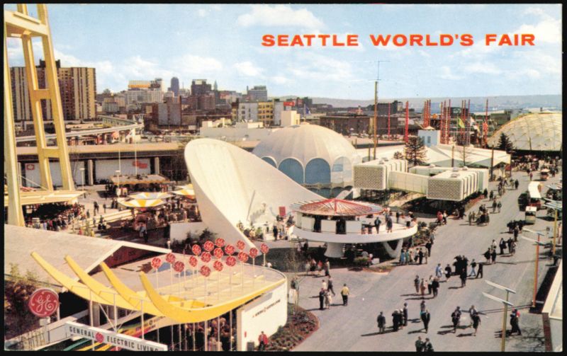 Seattle World's Fair Industrial Exhibits Century 21 Washington