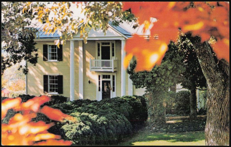 Ash Lawn, 1860's Addition by John E. Massey, Charlottesville Virginia