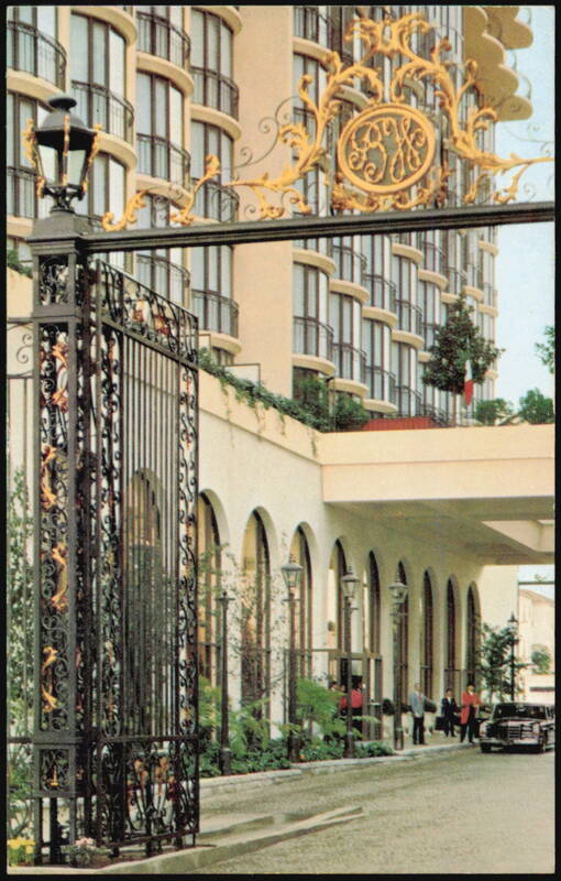 Beverly Wilshire Hotel Entrance, Beverly Hills, CA California