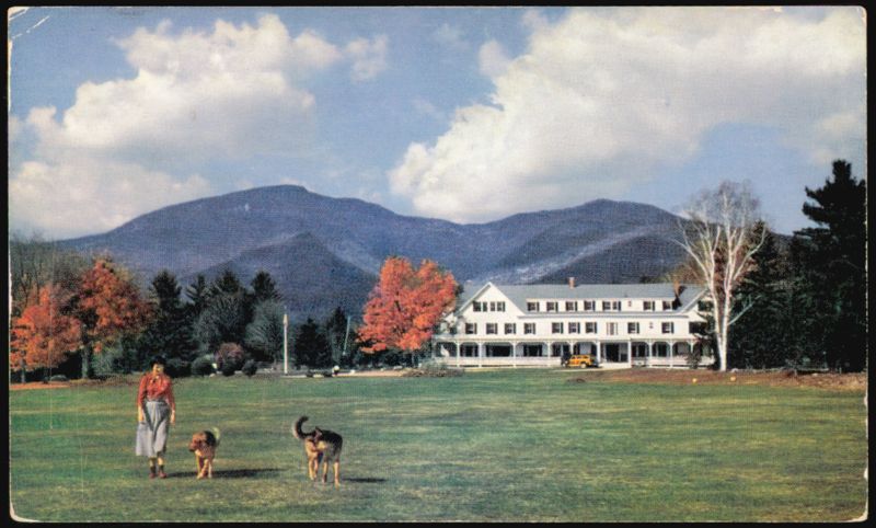 The Waterville Inn in the White Mountain National Forest Waterville Valley New Hampshire