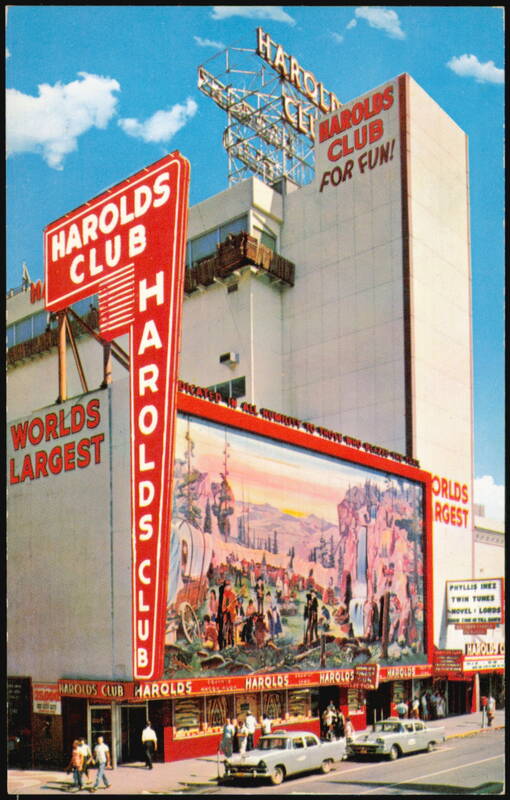 Harold's Club Worlds Largest Casino Reno Nevada