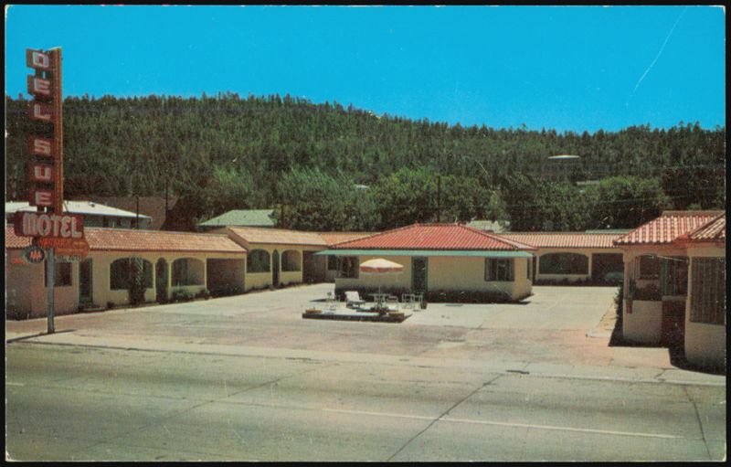 Delsue Motel U.S. Highways 66 & 89 Williams Arizona