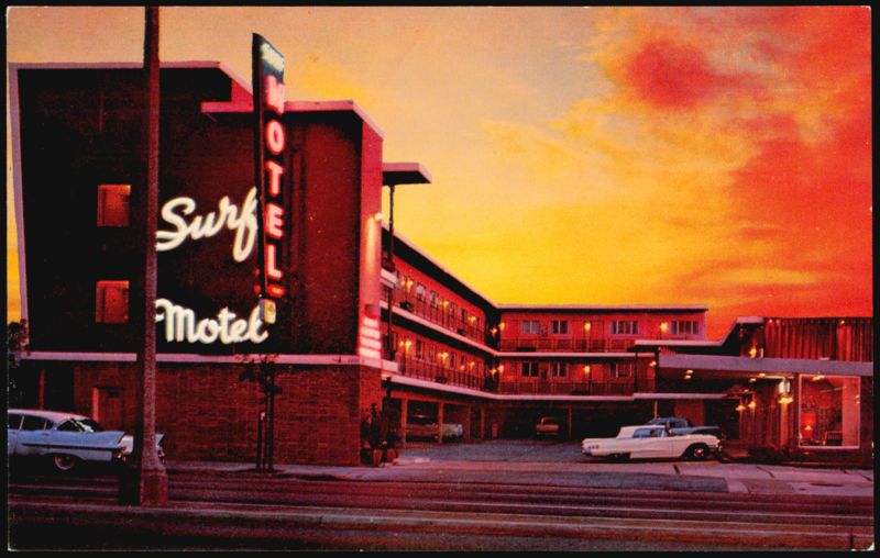 Surf Motel on Lombard Street US Hwy 101 San Francisco California