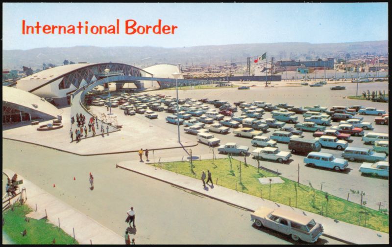 International Border Crossing, Tijuana, B.C., Mexico BC