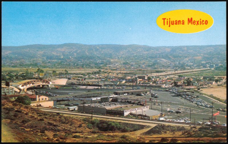 International Border at Tijuana, Mexico