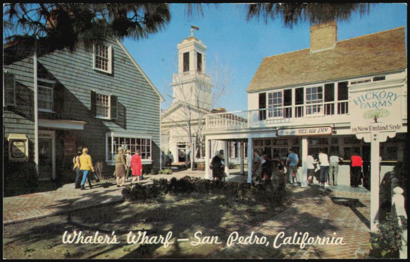 Town Hall Square at Whaler's Wharf San Pedro California
