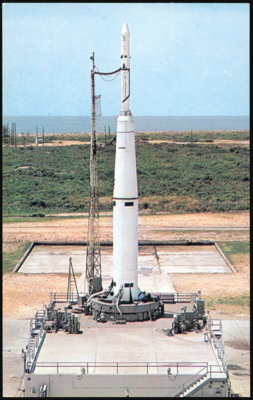 Thor-Able Rocket Booster Launch Pad Space & Rockets