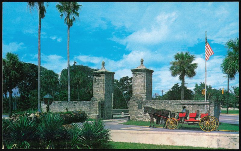 The Old City Gates - St. Augustine Florida