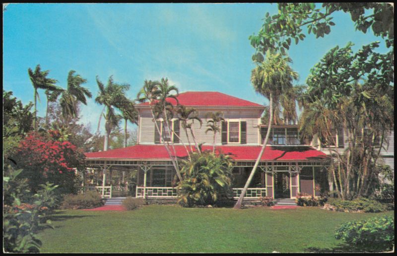 Edison's Winter Home, First Prefabricated House Fort Myers Florida