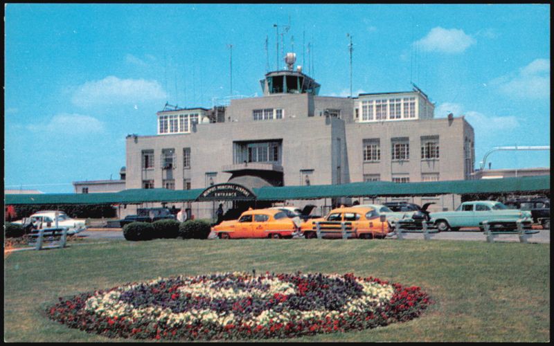 Memphis Municipal Airport Terminal Tennessee C. H. Ruth
