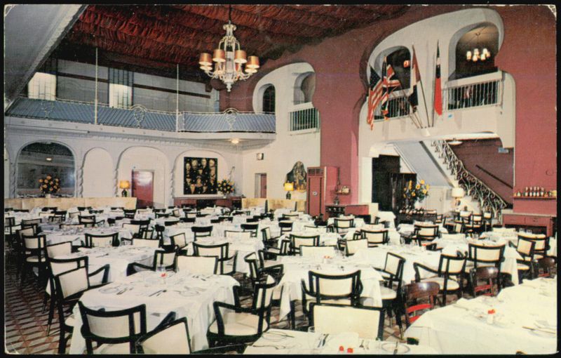 Headquarters Restaurant interior, New York City