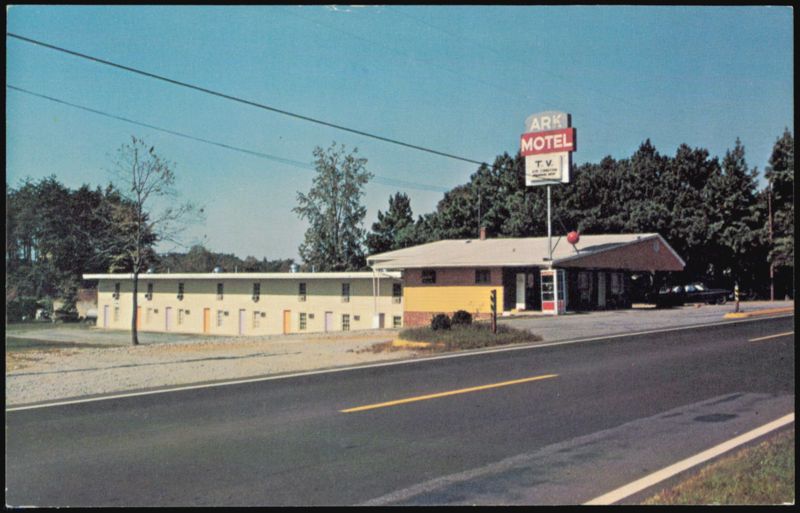 Ark Motel at I-40 and U.S. 601 Mocksville North Carolina