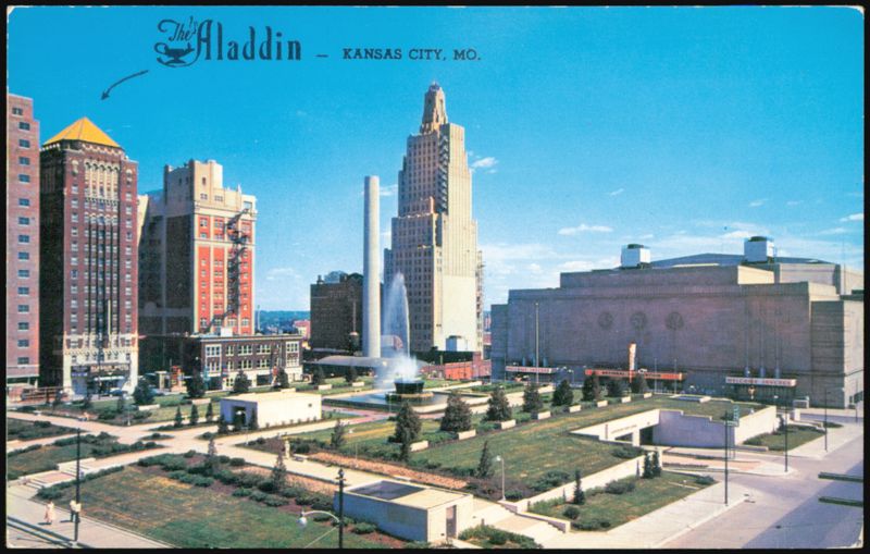 The Aladdin Hotel, 1213 Wyandotte Kansas City Missouri