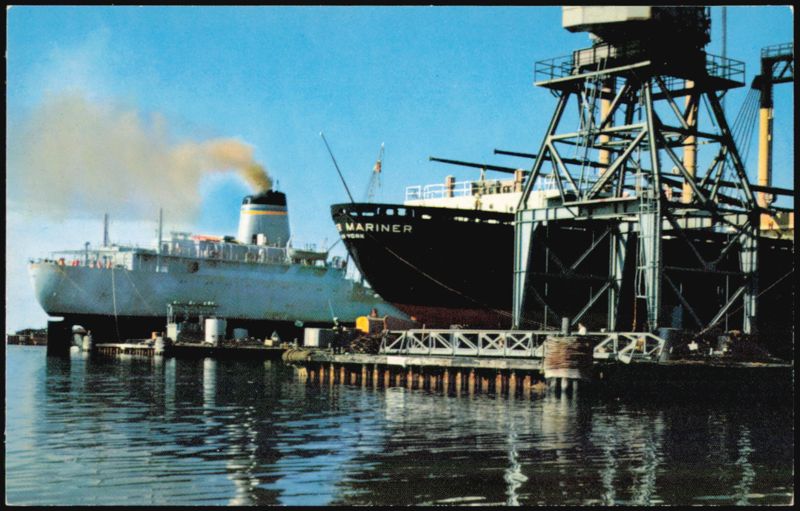 Ships in for Repair, Pascagoula, Mississippi Hubert A. Lowman
