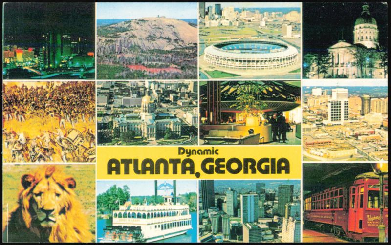 Dynamic Atlanta Georgia Multi-View City Landmarks
