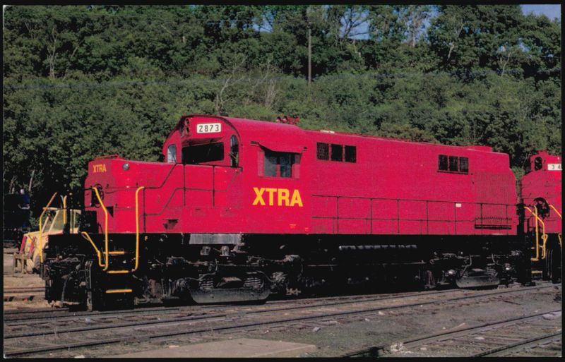 Alco RS36 Locomotive #2873 Xtra Leasing St. Paul 1981 Minnesota