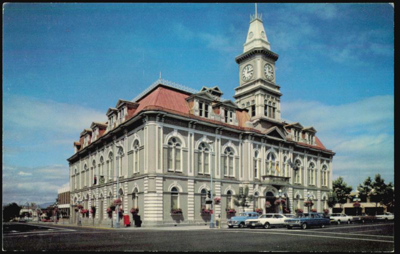 City Hall Victoria B.C. Historic Architecture Landmark BC Canada