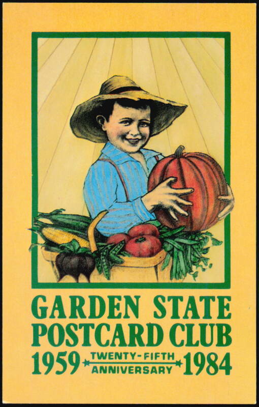 Garden State Postcard Club 25th Anniversary 1959-1984