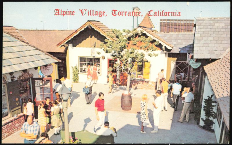 Alpine Village Shopping Center Torrance California