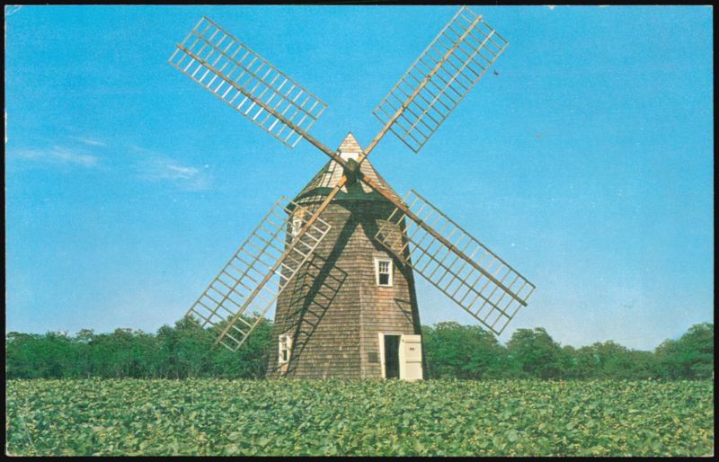 Historic Old Mill Built in 1795 at Southold and Moved to Shelter Island New York
