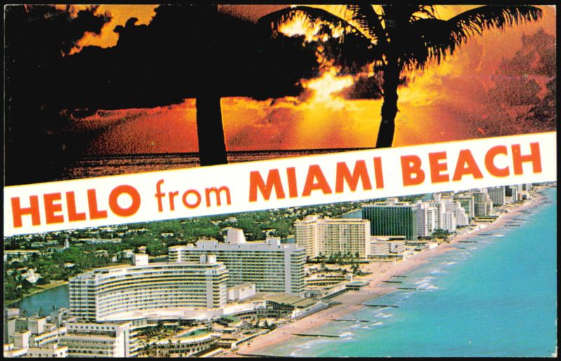 Miami Beach Sunrise and Ocean Front Hotels Florida