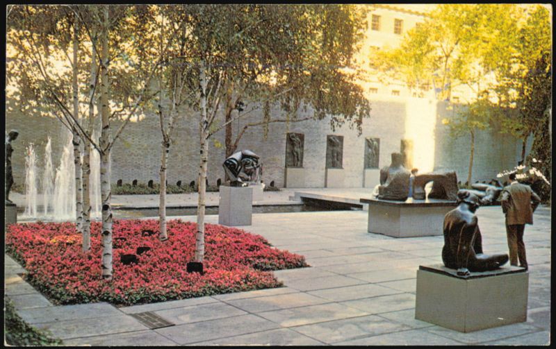 Museum of Modern Art Beautiful Gardens New York City