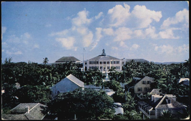 Government House, Nassau, Bahamas Caribbean Islands