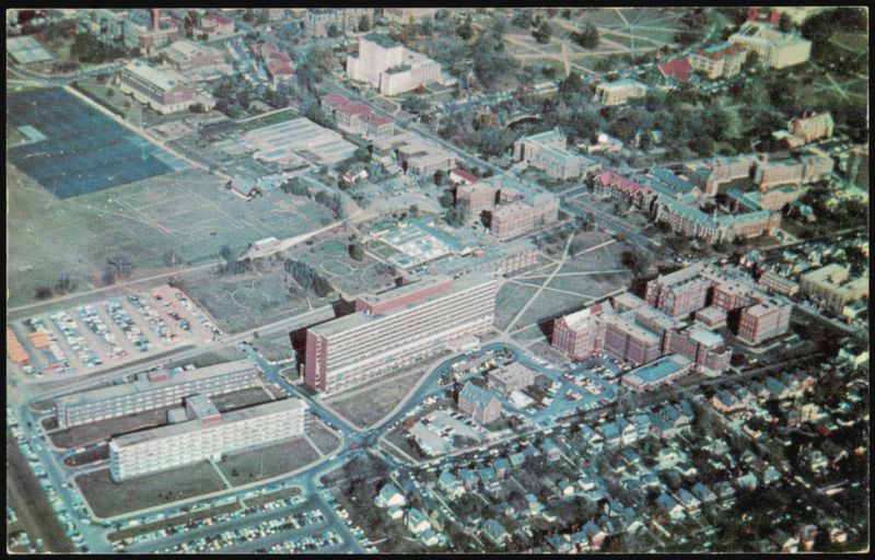 Medical Center of Ohio State University Campus Aerial Columbus