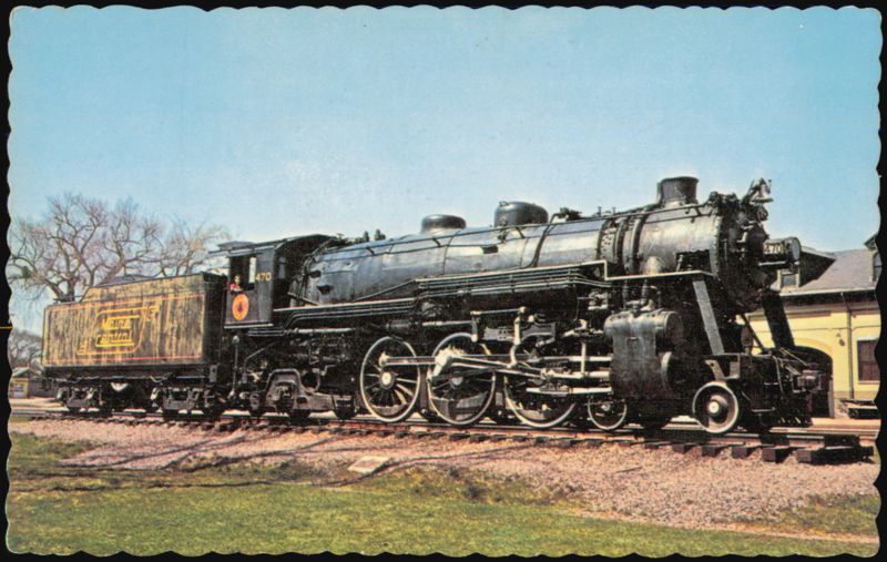 Old Number 470 Maine Central Railroad Locomotive Waterville